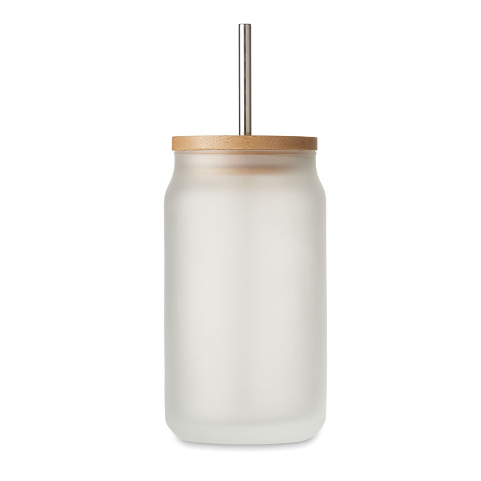 Sublimation mason jar 400 ml-TransparentWhite-Tasmania-australia-5