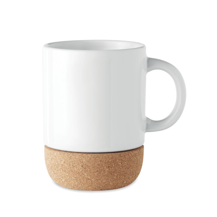 Sublimation mug with cork base-white-Tasmania-australia-1