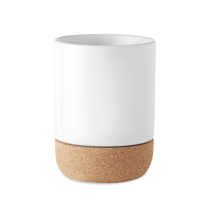 Sublimation mug with cork base-white-Tasmania-australia-2
