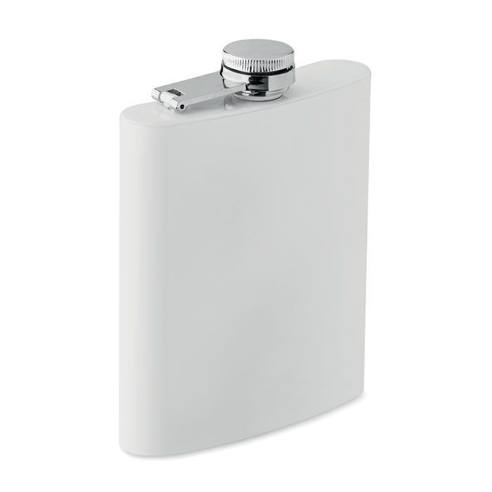 Sublimation slim hip flask-White-Tasmania-australia-1