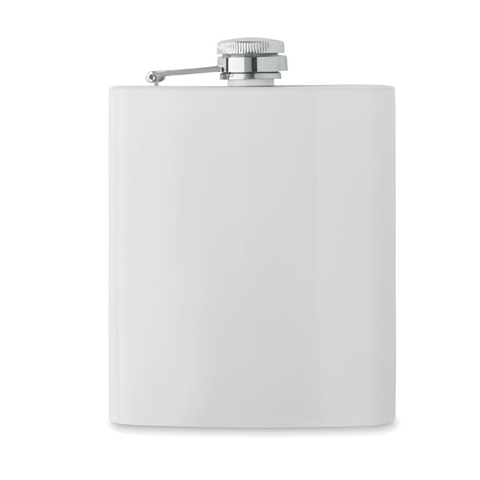 Sublimation slim hip flask-White-Tasmania-australia-3