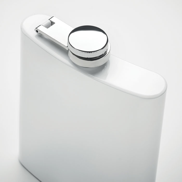 Sublimation slim hip flask-White-Tasmania-australia-6