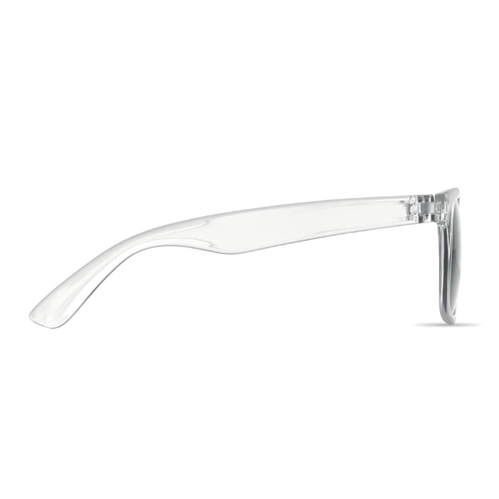Sunglasses with mirrored lense-Transparent-Tasmania-australia-2