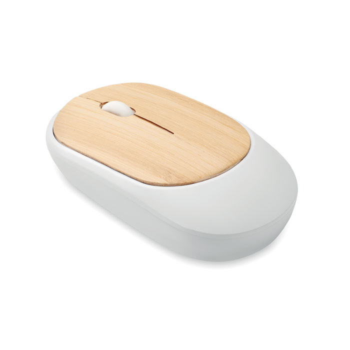 Wireless mouse in bamboo-White-Tasmania-australia-1