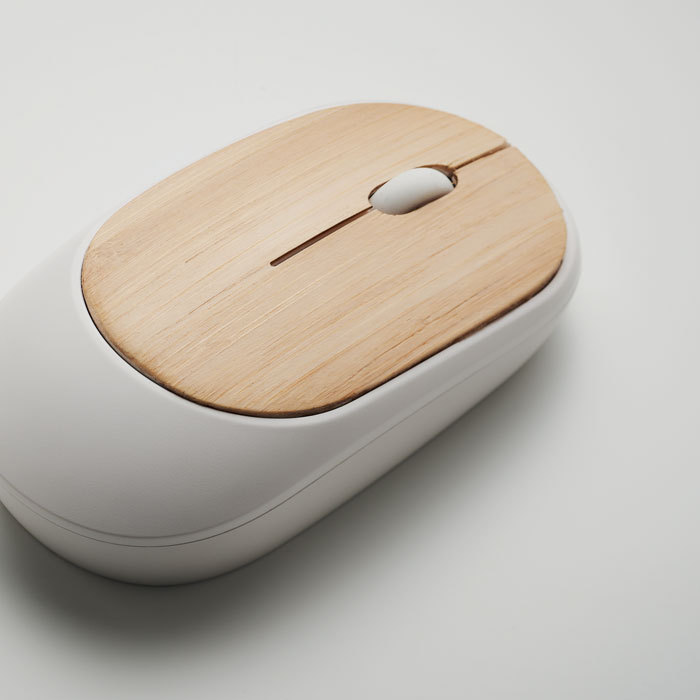 Wireless mouse in bamboo-White-Tasmania-australia-6