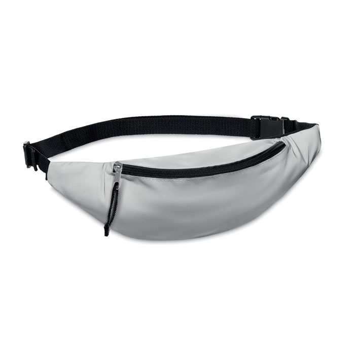 high reflective Waist bag-Matt Silver-Tasmania-australia-1