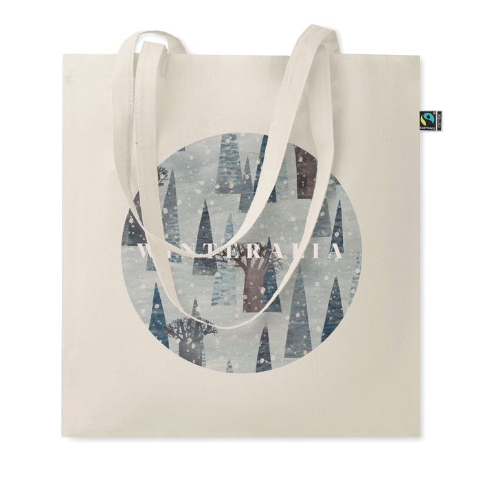 shopping bag Fairtrade -Beige-Tasmania-australia-2