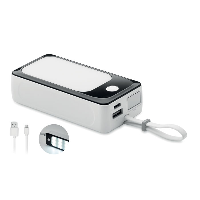 customized-10000 mAh power bank with COB-white-Tasmania-australia