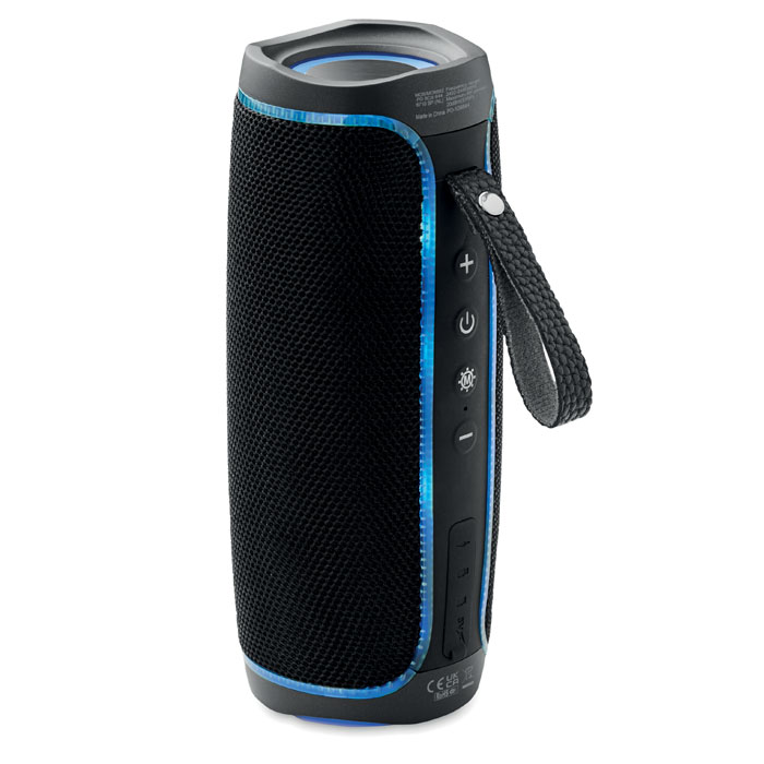 personalized-2x5 LED Wireless speaker IPX4-Black-Tasmania-australia