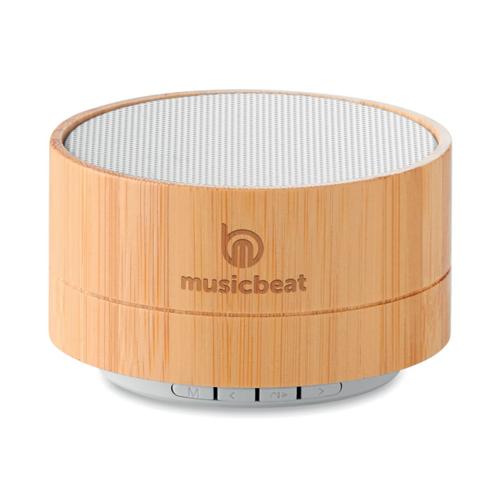 3W Bamboo wireless speaker-WHITE-Tasmania-australia-2 promotional-3W Bamboo wireless speaker-WHITE-Tasmania-australia