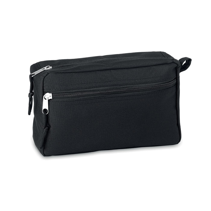 customized-600D RPET toilet bag-black-tasmania australia