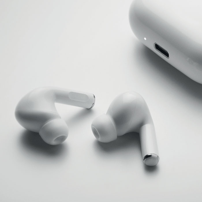 customized-ABS TWS earbuds -WHITE-Tasmania-australia