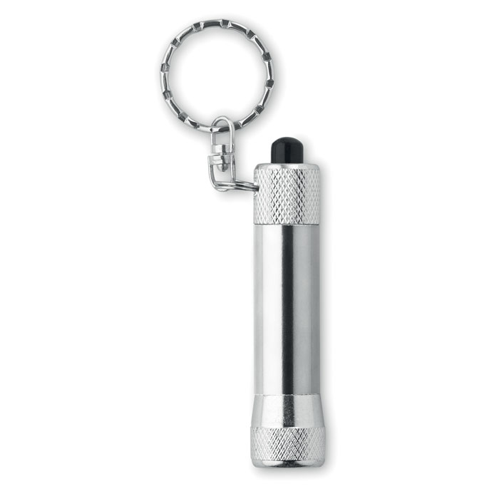 Aluminium torch with key ring- SILVER-Tasmania-australia-1 Aluminium torch with key ring- SILVER-Tasmania-australia-1