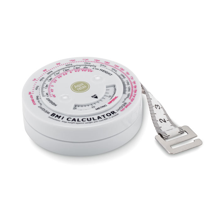 customized-BMI measuring tape-white-tasmania australia