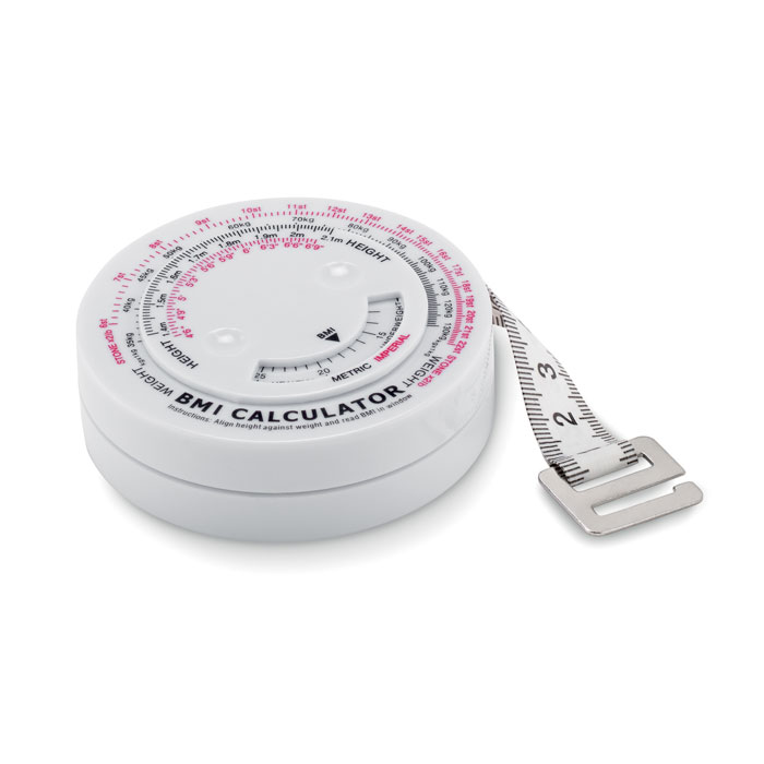 customized-BMI measuring tape-white-tasmania australia