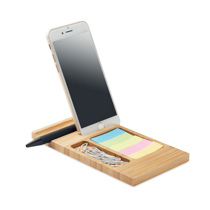 customized-Bamboo desk phone stand-wood- Tasmania- Australia
