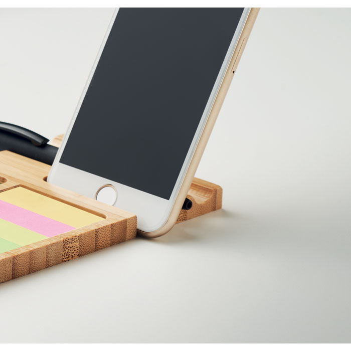 customized-Bamboo desk phone stand-wood- Tasmania- Australia