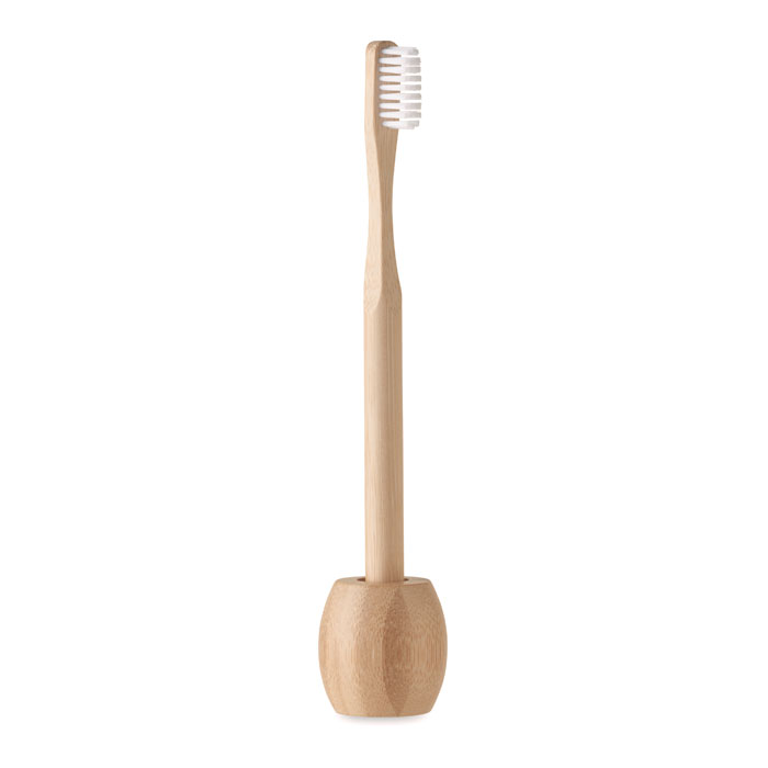 customized-Bamboo tooth brush with stand-Wood-Tasmania-australia