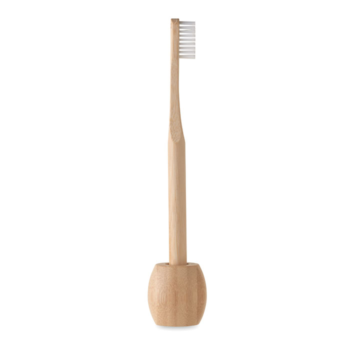 customized-Bamboo tooth brush with stand-Wood-Tasmania-australia
