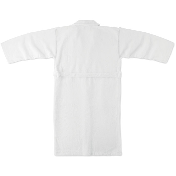 customized-Bathrobe organic cotton XL XXL-WHITE-Tasmania-australia