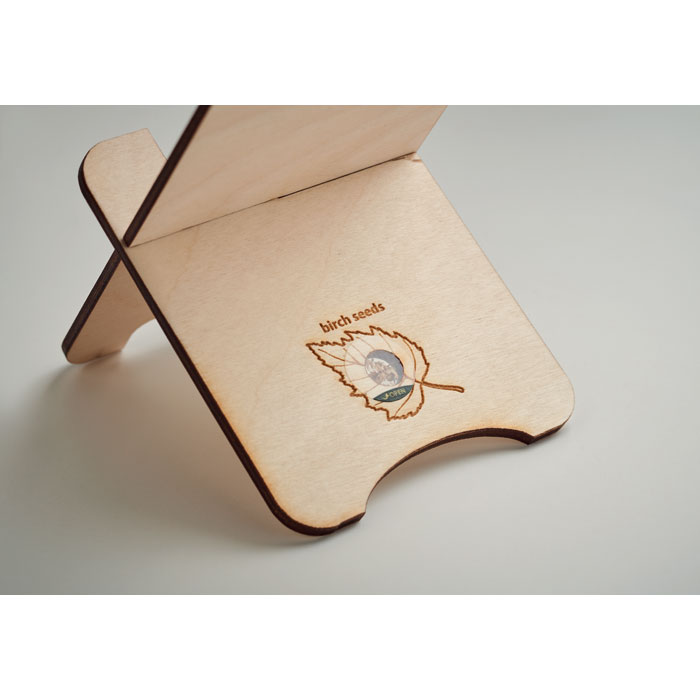 Birch Wood phone stand-wood-tasmania australia