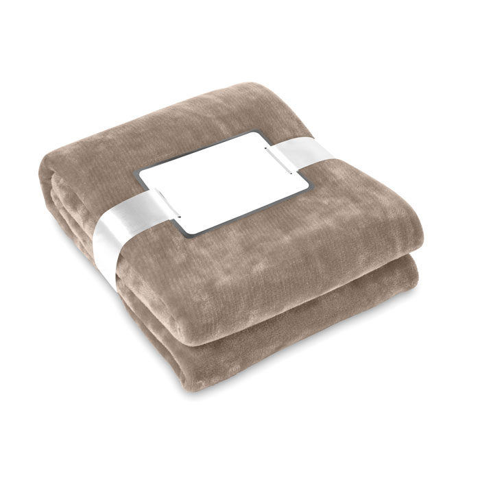 Blanket flannel-khaki-tasmania australia-1 personalized-Blanket flannel-khaki-tasmania australia