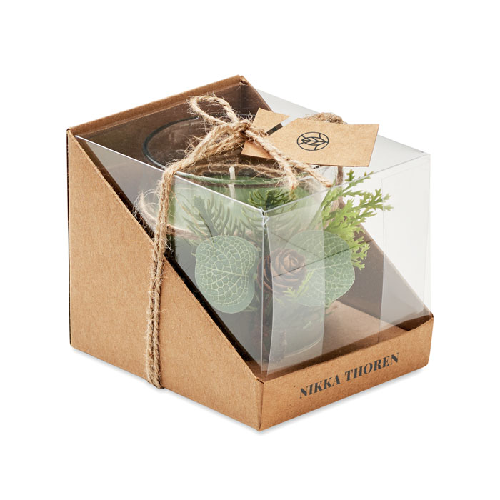 personalized-Christmas candle holder-green-tasmania australia