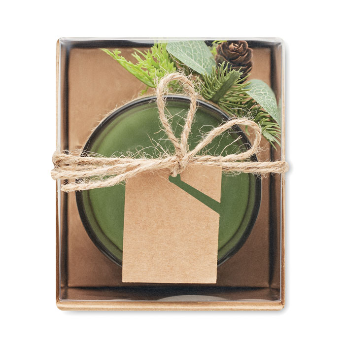 personalized-Christmas candle holder-green-tasmania australia