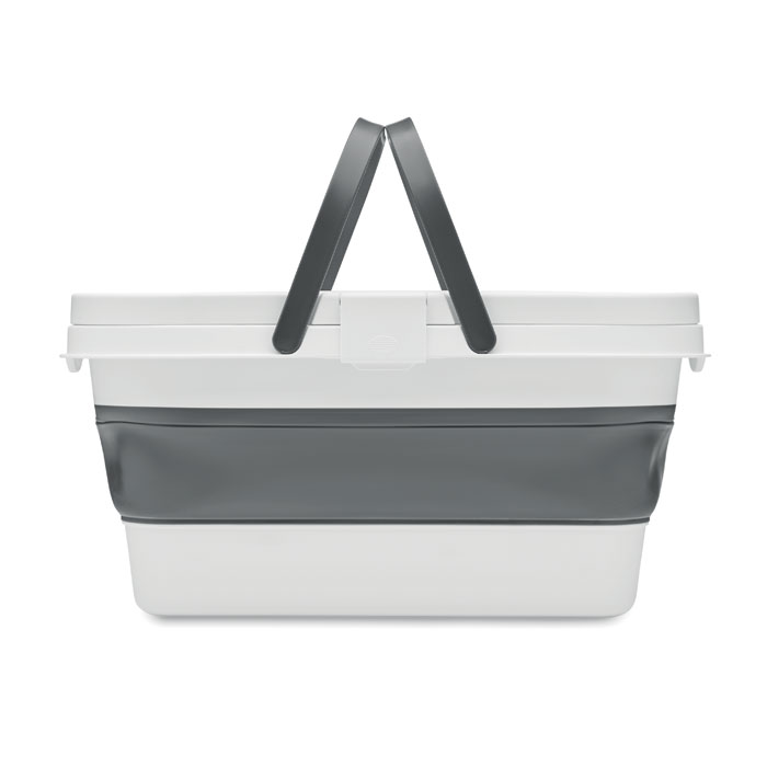 personalized-Collapsible picnic bucket - White - Tasmania- Australia