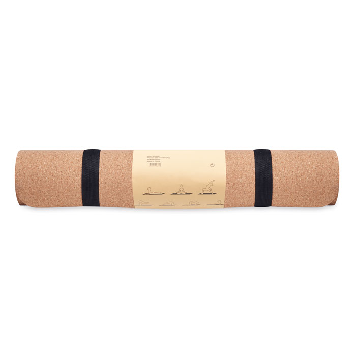 personalized-Cork yoga mat-Beige-Tasmania- Australia