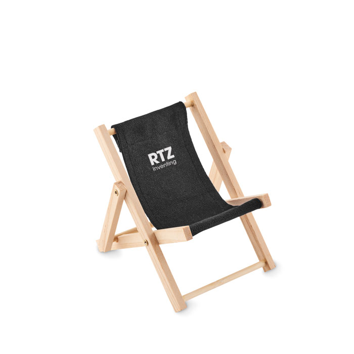 Deckchair-shaped phone stand-Black-Tasmania-australia-2 promotional-Deckchair-shaped phone stand-Black-Tasmania-australia