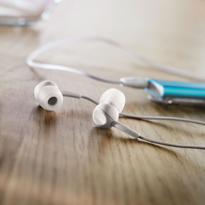 customized-Ear plug with silicone-white-Tasmania-australia