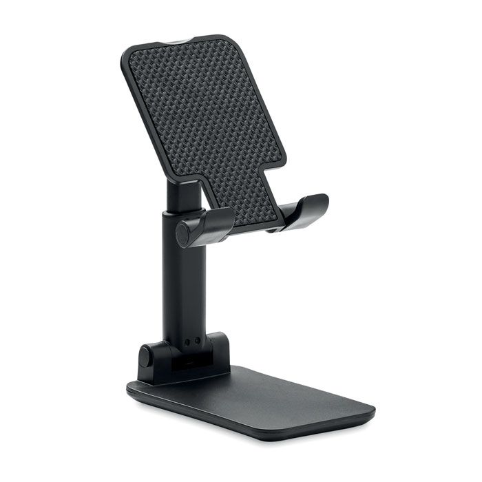 personalized-Foldable phone stand in ABS-Black-Tasmania-australia