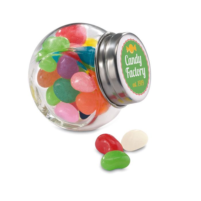 customized-Glass jar with jelly beans-Multicolor-Tasmania-australia