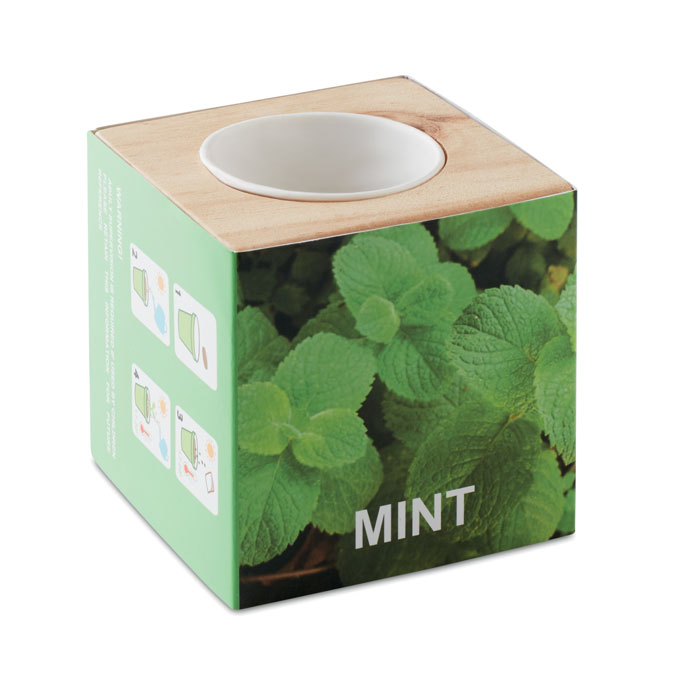 customized-Herb pot wood MINT-wood-Tasmania-australia