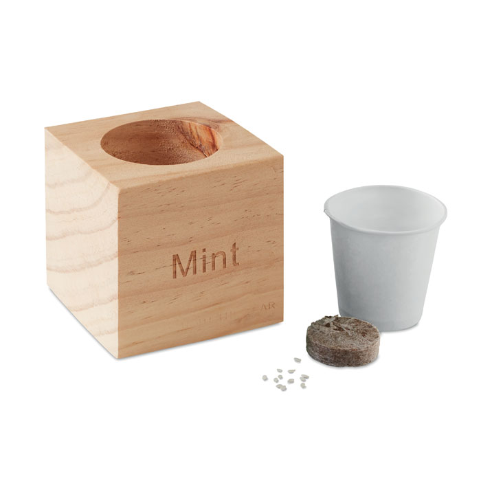 customized-Herb pot wood MINT-wood-Tasmania-australia