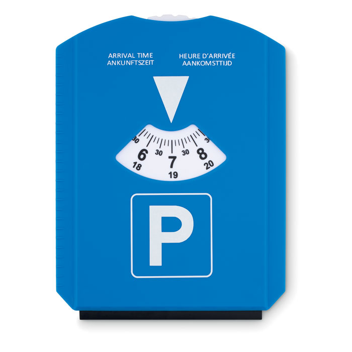 Ice scraper in parking card-BLUE-Tasmania-australia-1