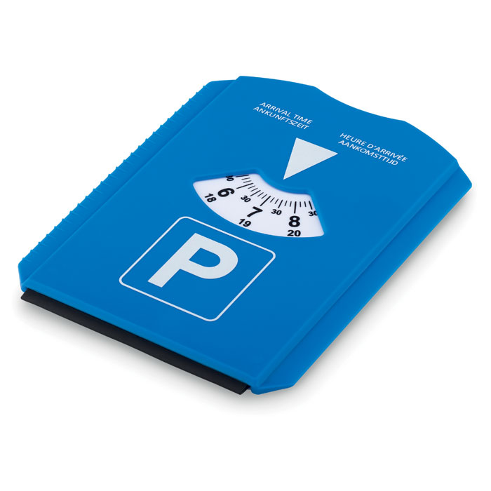 Ice scraper in parking card-BLUE-Tasmania-australia-2