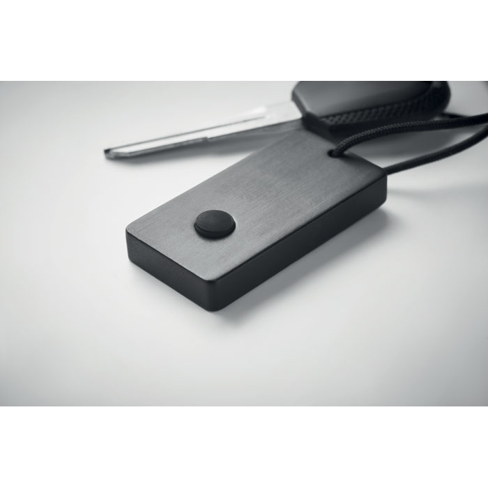 promotional-Key finder device in bamboo-Black-Tasmania-australia