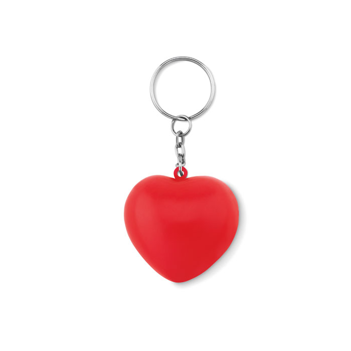 Key ring with PU heart-Red-Tasmania-australia-1 Key ring with PU heart-Red-Tasmania-australia-1