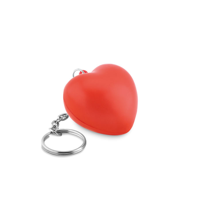 Key ring with PU heart-Red-Tasmania-australia-2 Key ring with PU heart-Red-Tasmania-australia-2