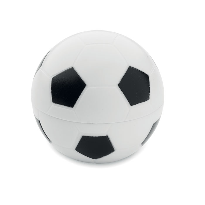 personalized-Lip balm in football shape-WHITE BLACK-Tasmania-australia