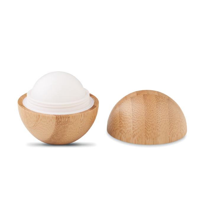 Lip balm in round bamboo case-wood-tasmania australia-1 customized-Lip balm in round bamboo case-wood-tasmania australia