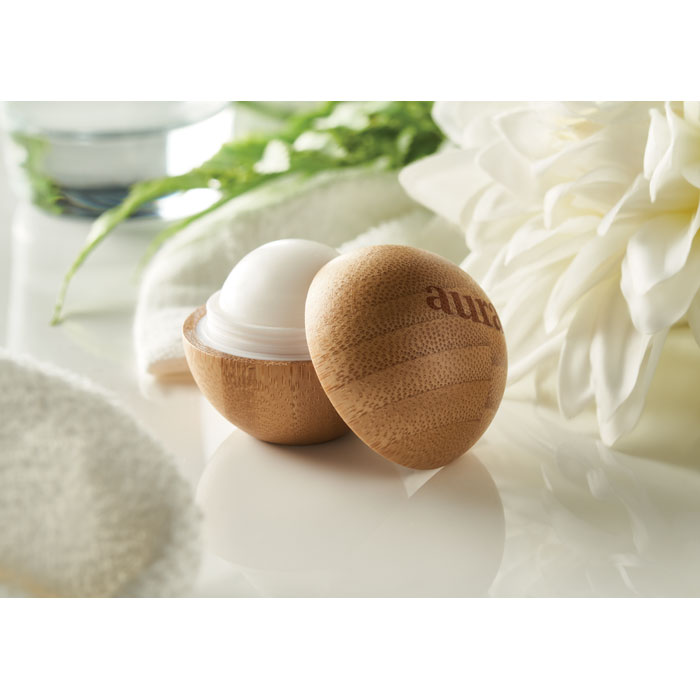 Lip balm in round bamboo case-wood-tasmania australia-3 customized-Lip balm in round bamboo case-wood-tasmania australia