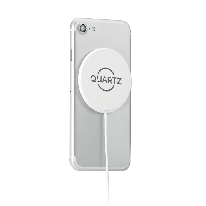 promotional-Magnetic wireless charger 10W-White-Tasmania-australia