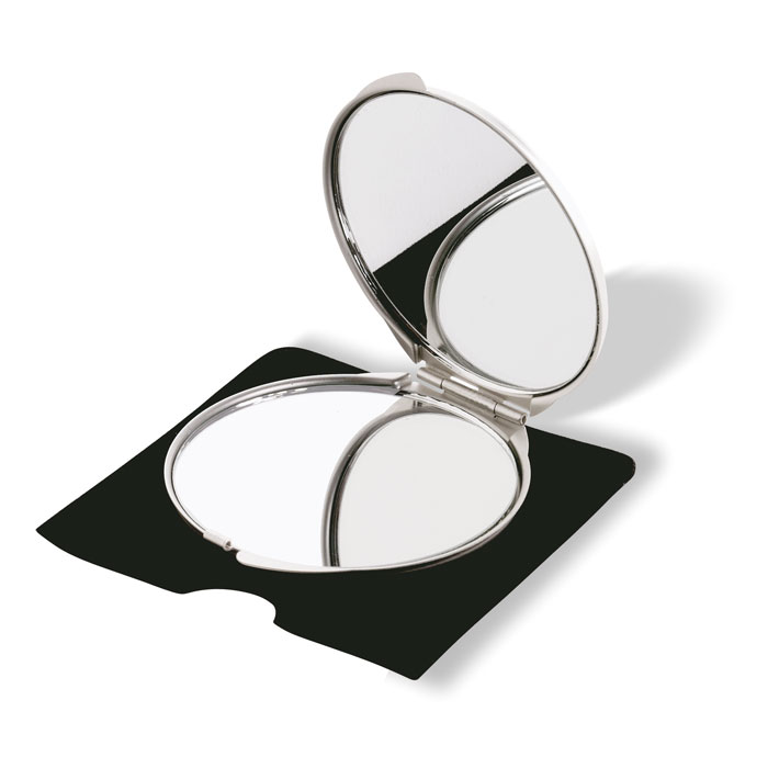 personalized-Make-up mirror-matt silver-tasmania australia