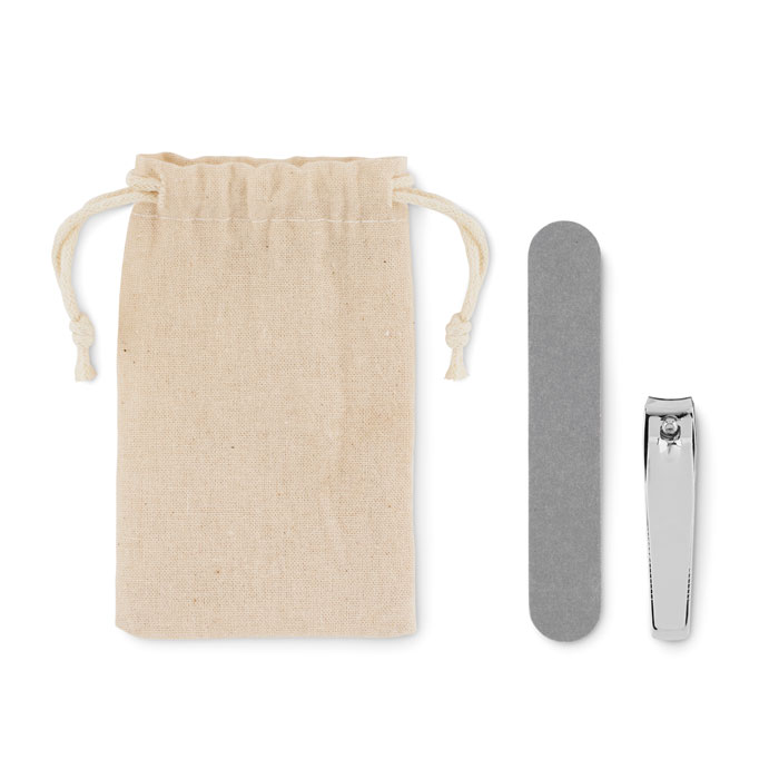 Manicure set in pouch-BEIGE-asmania-australia-1 customized-Manicure set in pouch-BEIGE-asmania-australia