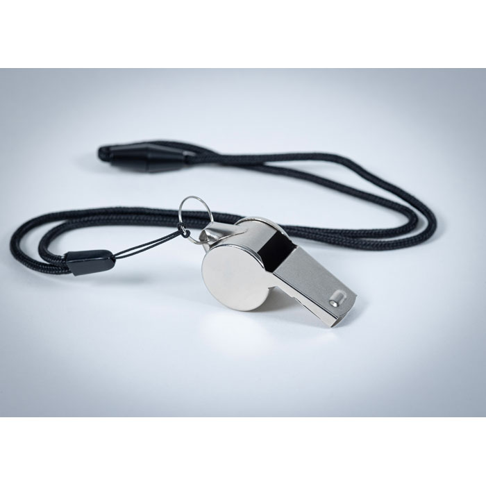 personalized-Metal whistle- silver - Tasmania- Australia