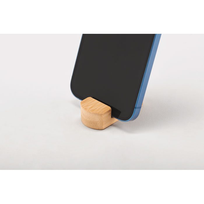 promotional-Mini bamboo phone stand-Wood-Tasmania-australia