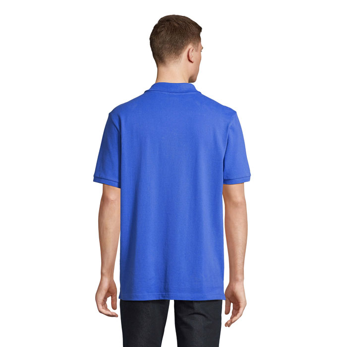 customized-PEGASE polo organic 210g-Royal blue-Tasmania- Australia